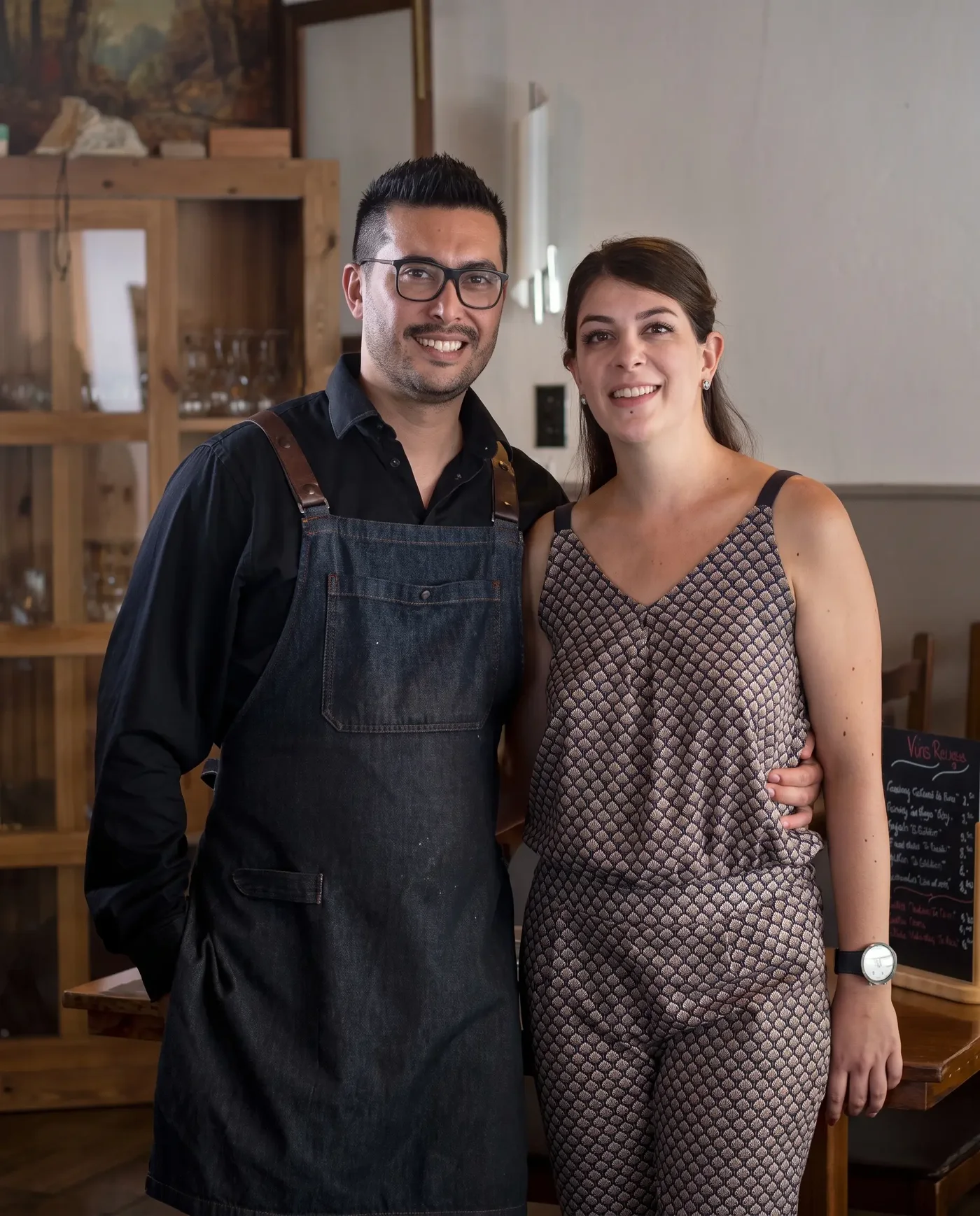 Hiro et Manon au Café des Vergers
