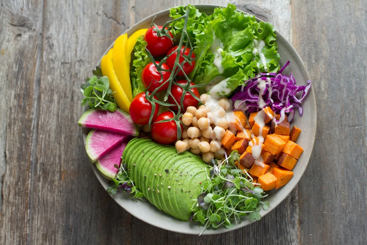 Salade fraîche du marché